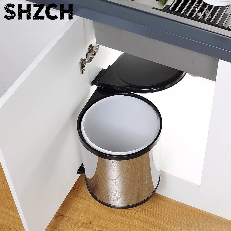Premium Pull-Out Cabinet Trash - огляд і ціна Commercial Kitchen Bin