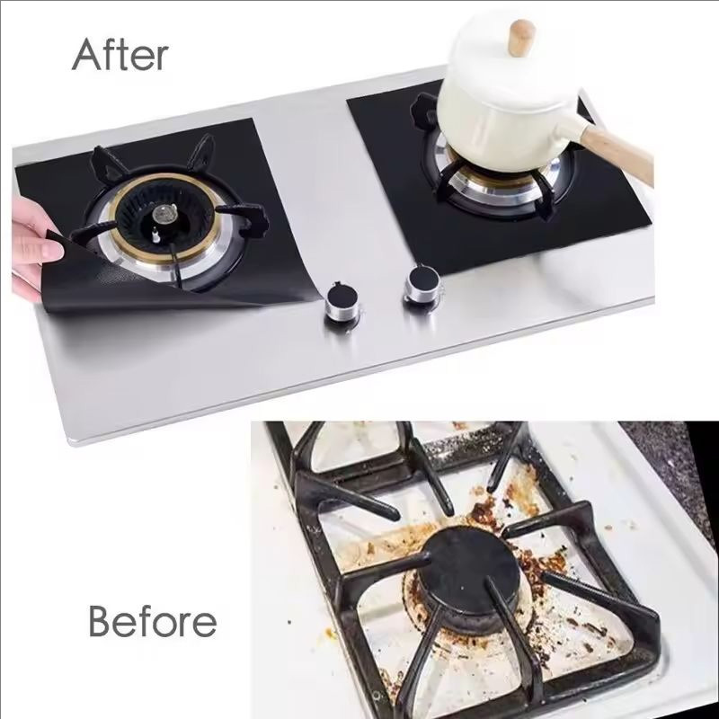 2/4/8Pcs Gas Stove Protector C - огляд і ціна Commercial Kitchen Hoods