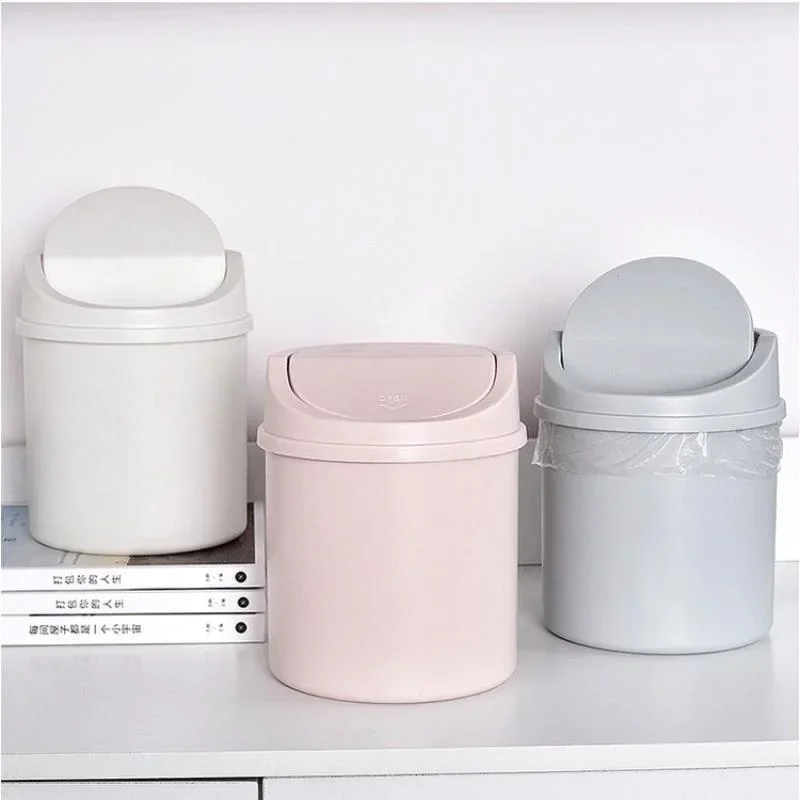 Mini Desktop Trash Can with Li - огляд і ціна Commercial Kitchen Bin