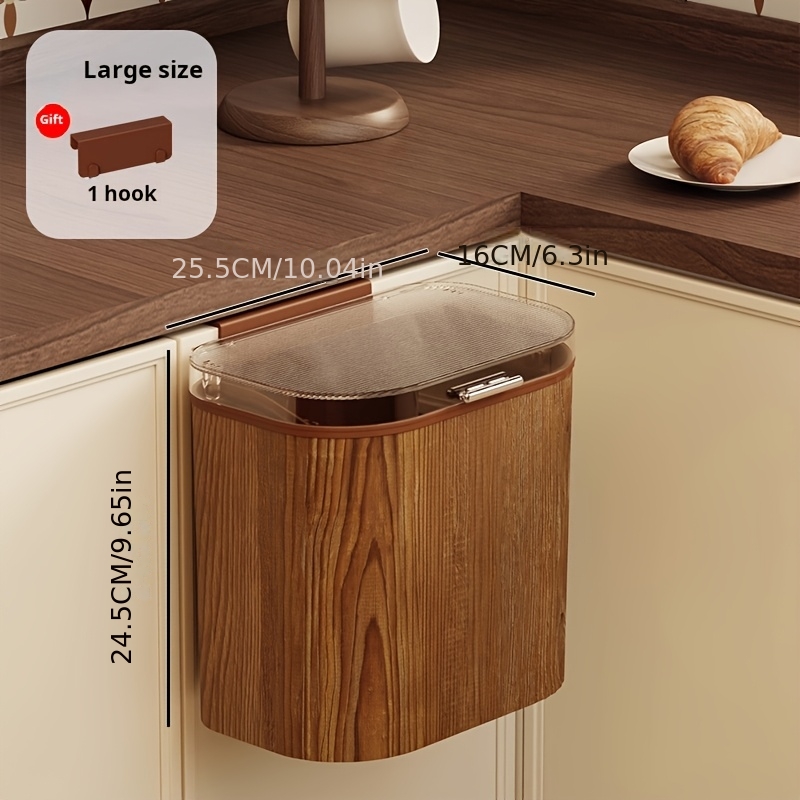 Punch Free Wood Grain Hanging  - огляд і ціна Commercial Kitchen Bin